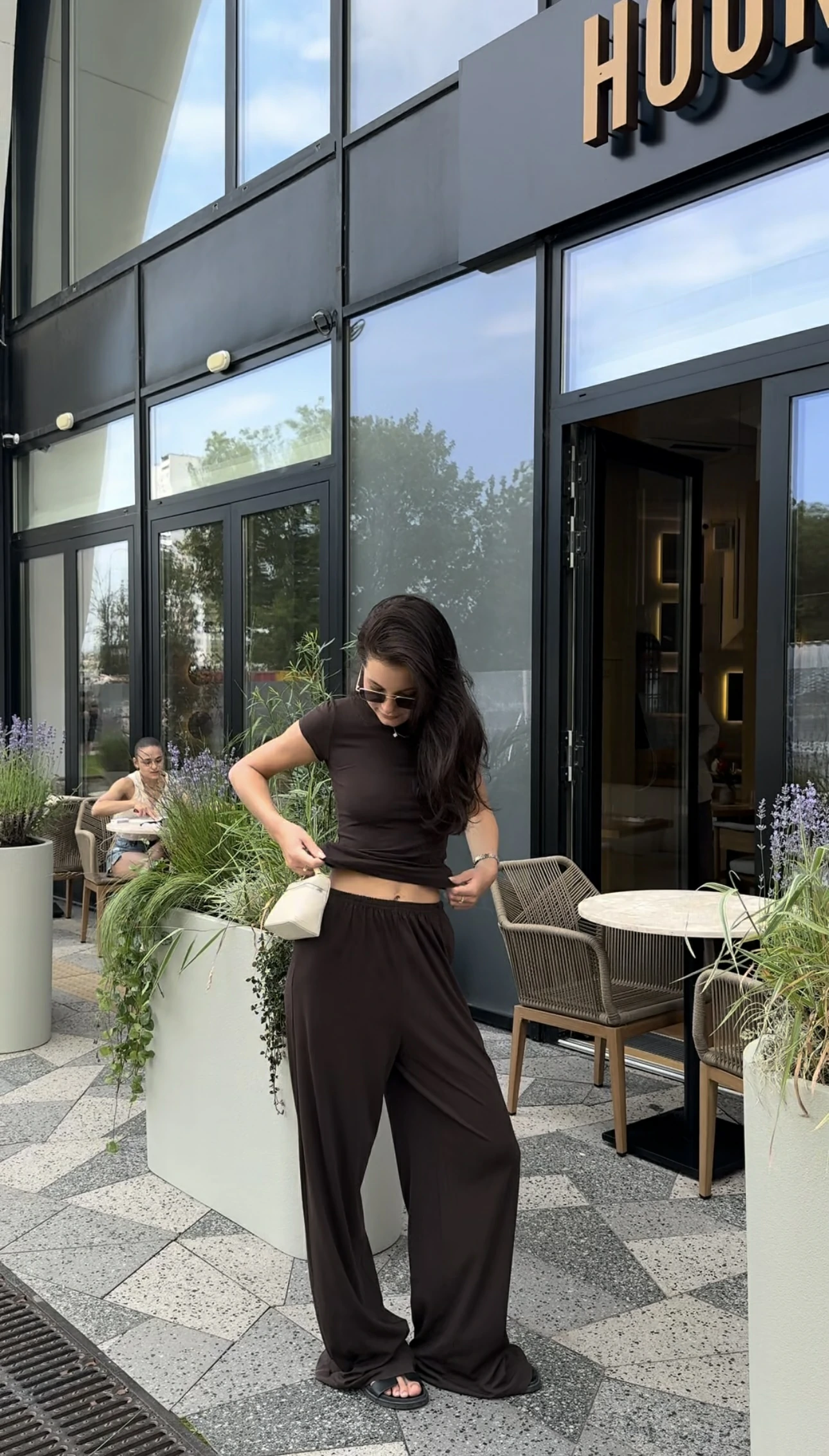 Брюки из вискозы